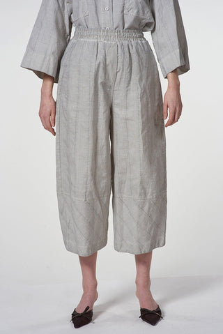 Striped Pants with Back Pockets - Baci Fashion