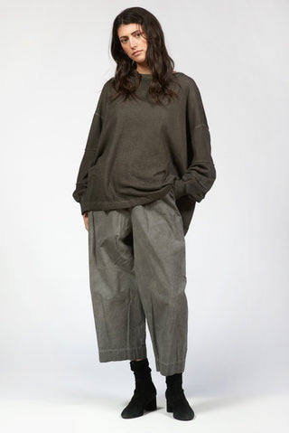 Sweatshirt with Wrist Cuts - Baci Fashion