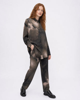 Tie-Dye Long Sleeve Shirt - Baci Fashion