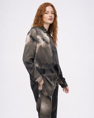 Tie-Dye Long Sleeve Shirt - Baci Fashion
