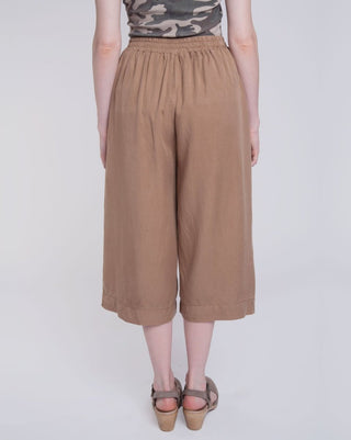 Tie-Waist Swing Culottes - Baci Fashion