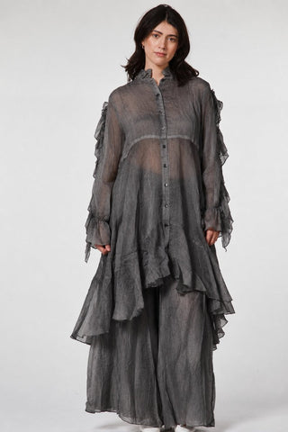 Tunic with Ruffled Sleeves - Baci Fashion
