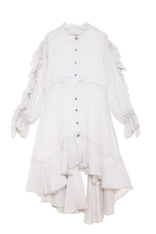Tunic with Ruffled Sleeves - Baci Fashion