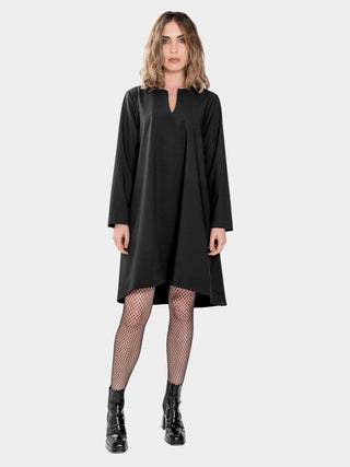 V Neck 3/4 Sleeve Dress - Baci Fashion