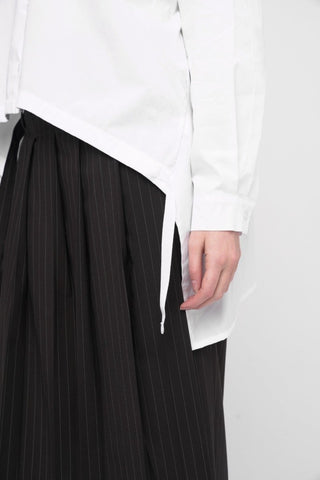 V Neck Buttoned Long Sleeve Shirt - Baci Fashion