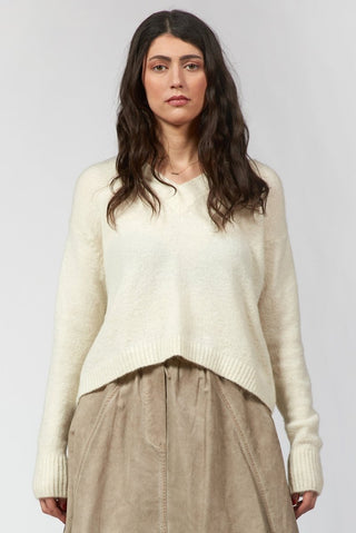 V - Neck Sweater - Baci Fashion
