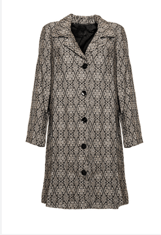 Wool - Blend Long Jacket - Baci Fashion