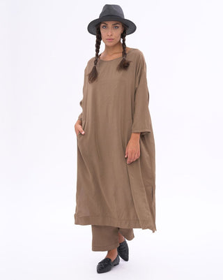 quarter sleeve t shirt dress Theory Essential Striped 3/4-Sleeve T-Shirt Dress