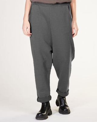 Elastic Waist Drop Crotch Sweatpant