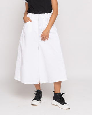 Elastic Wide Leg Trouser