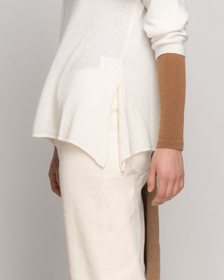 Rolled Cuffed Crewneck Sweater