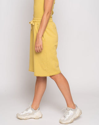 Drawstring Terry Elastic Shorts - Baci Fashion