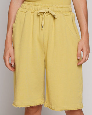 Drawstring Terry Elastic Shorts - Baci Fashion