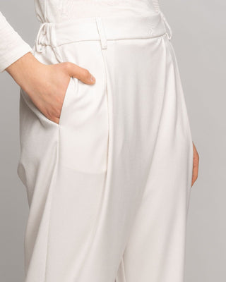 Elastic Pleated Slacks - Baci Fashion