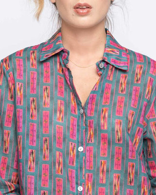 Painter Button-Up Shirt - Baci Fashion