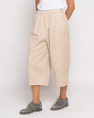 Pleated Elastic Wide Leg Trouser - Baci Fashion