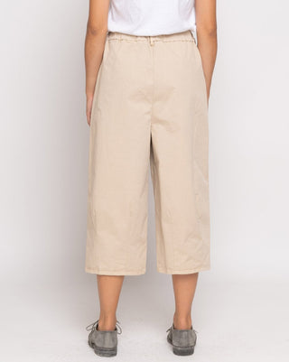 Pleated Elastic Wide Leg Trouser - Baci Fashion