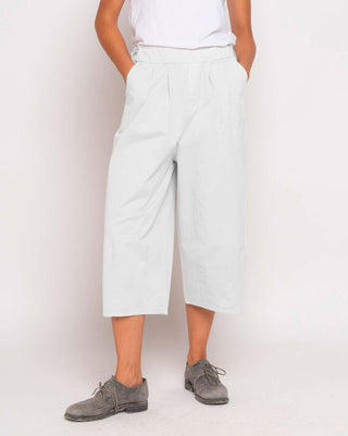 Pleated Elastic Wide Leg Trouser - Baci Fashion