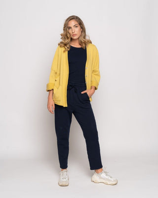 Seamed Pocket Drawstring Sweatpant - Baci Fashion