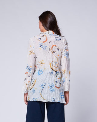Sketch Popover Shirt - Baci Fashion